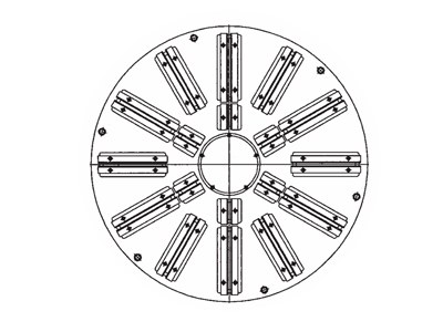X71-F/FS 輻射極圓形電永磁吸盤(pán)
